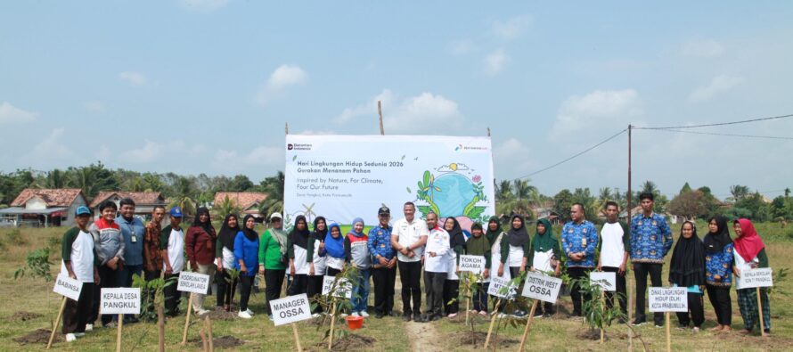 Peringati Hari Lingkungan Hidup, Pertagas OSSA Gandeng Pemkot Prabumulih dan Sekolah Lansia Tanam 200 Pohon di Desa Pangkul untuk Solusi Iklim dan Kesehatan Mental