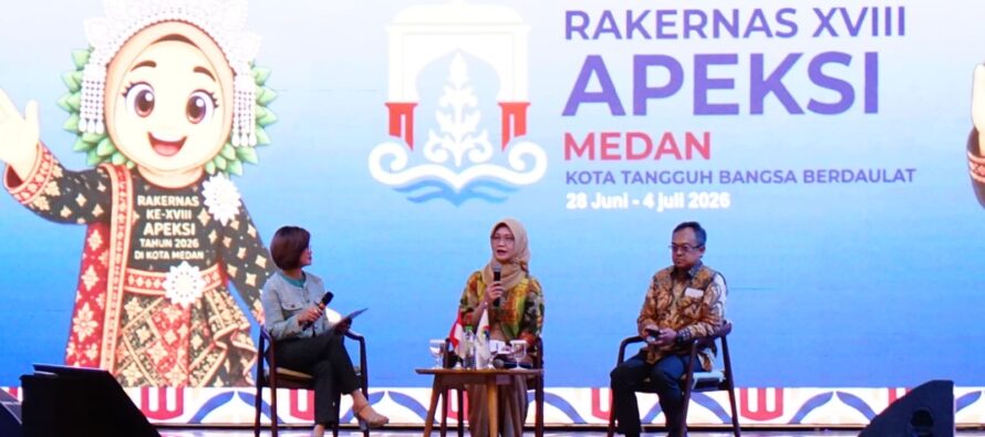 Wakili Wali Kota Prabumulih, Asisten III Hadiri Dialog Kota Tangguh Pada Rakernas XVIII Apeksi Di Medan