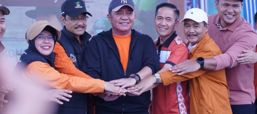 Wakili Wali Kota Prabumulih Hadiri Kunker Kepala BPS RI dan Menteri Sosial RI Di Palembang