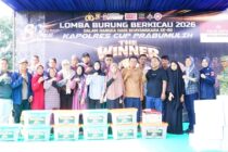 Meriahkan HUT Bhayangkara Ke-80, Pemkot Prabumulih Hadiri Lomba Burung Berkicau dan Polres Berbagi