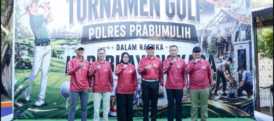 Sekda Prabumulih Hadiri Turnamen Golf Hari Bhayangkara Ke-80, Perkuat Sinergi Bersama Polri