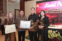 Wali Kota Prabumulih Hadiri Acara Kenal Pamit Kapolres Prabumulih