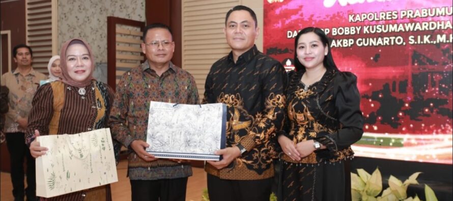 Wali Kota Prabumulih Hadiri Acara Kenal Pamit Kapolres Prabumulih