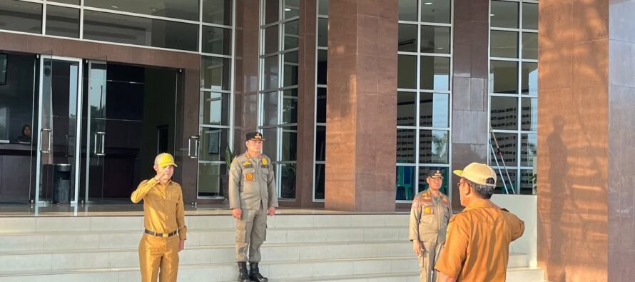 Apel Mingguan Pemkot Prabumulih, Sekda Dorong ASN Tingkatkan Kinerja Dan Kualitas Pelayanan