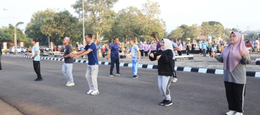 Pemkot Prabumulih Gelar Senam Pagi Bersama, Wujudkan ASN Sehat dan Produktif