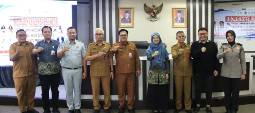 Asisten II Hadiri Rapat Koordinasi Lintas Sektor Optimalisasi Program JKN UHC Kota Prabumulih