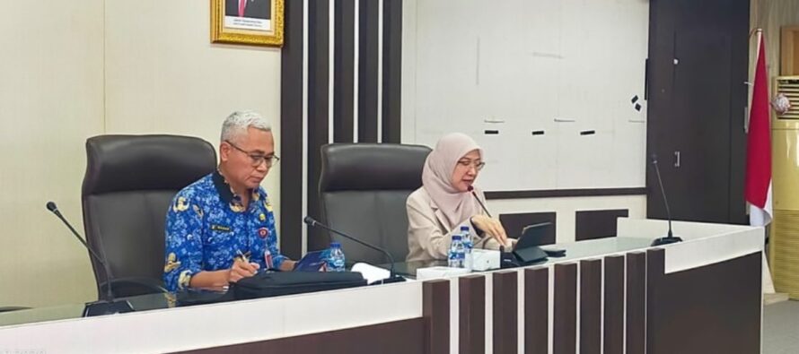 Asisten II Setda Kota Prabumulih Hadiri Forum Komunikasi Penguatan Implementasi UHC Berkualitas