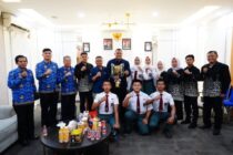 Wakil Wali Kota Prabumulih Terima Audiensi SMA Negeri 6, Apresiasi Prestasi Di Drumband Canka Adhiswara
