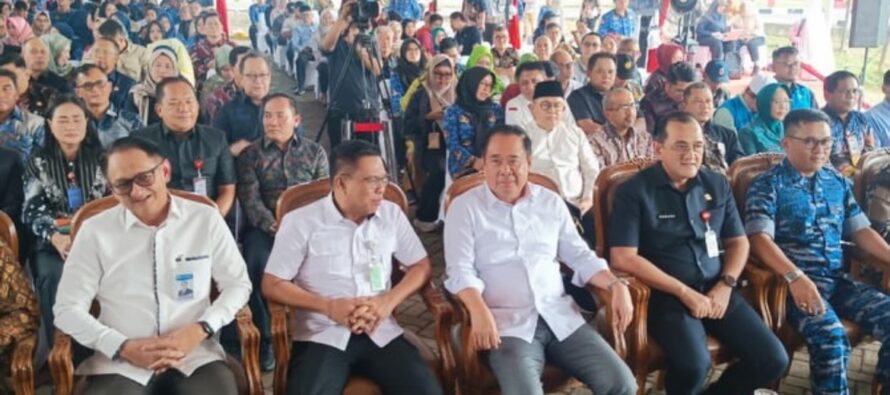 Asisten I Pemkot Prabumulih Hadiri Launching GSMP -MBG Dan High Level Meeting TPID Se-Sumatera Selatan