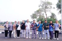 Senam Bersama ASN, Pemkot Prabumulih Perkuat Kebugaran Dan Kebersamaan Aparatur