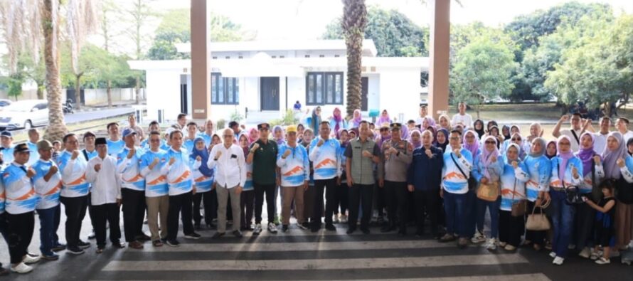Wali Kota Prabumulih Lepas Peserta Family Gathering Wisata Budaya Ijuma Menuju Pagar Alam