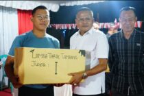 Malam Puncak HUT Ke-81 RI Di Sukaraja Berlangsung Meriah, Wali Kota Prabumulih Hadir Bersama Masyarakat