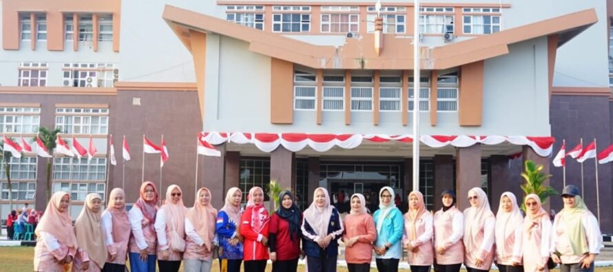 Semarak HUT RI Ke-81, Pemkot Prabumulih Gelar Senam Bersama, Perlombaan, Donor Darah dan Cek Kesehatan