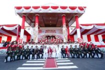 Upacara Penurunan Bendera Merah Putih, Wakil Wali Kota Prabumulih Bertindak Sebagai Inspektur Upacara