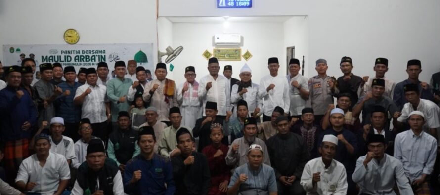 Wali Kota Prabumulih Hadiri Peringatan Maulid Nabi Muhammad SAW Di Masjid Al Mustaqim