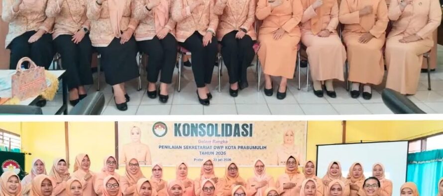 Konsolidasi Dalam Rangka Penilaian Sekretariat Dharma Wanita Persatuan (DWP) Kota Prabumulih Tahun 2026