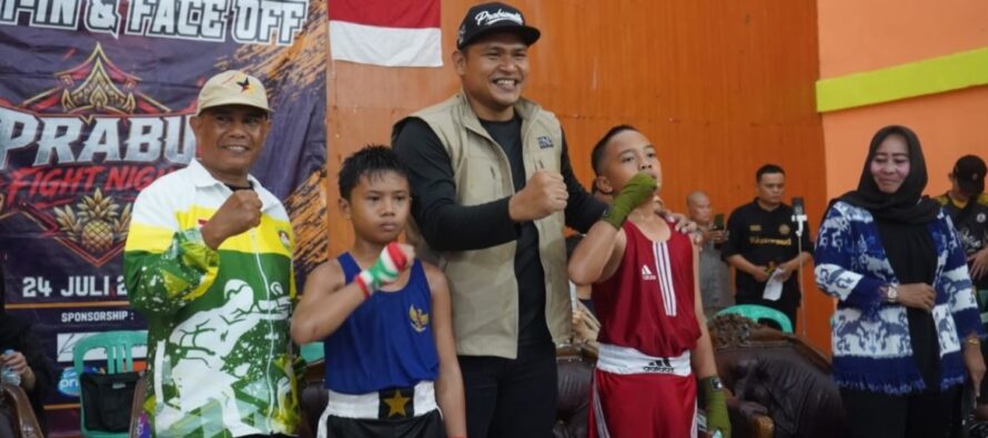 Wakil Wali Kota Prabumulih Resmi Buka Prabu Fight Night Vol. I