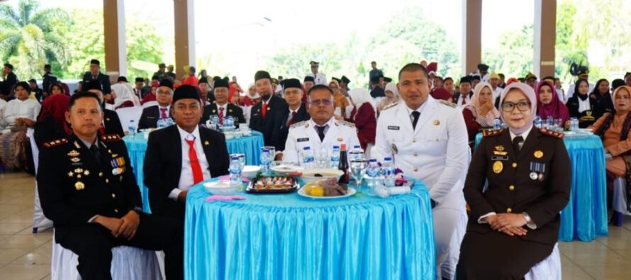 Wali Kota Prabumulih Hadiri Pengibaran Bendera Merah Putih Secara Virtual Pada HUT Ke-81 Kemerdekaan RI