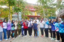 Senam Pagi Bersama Masyarakat, Wali Kota Prabumulih Ajak Warga Jaga Kesehatan Dan Kebersamaan