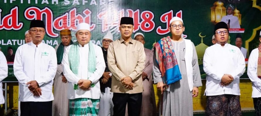 Iftitah Safari Maulid Nabi 1448 H, Asisten I Hadiri Kegiatan NU Kota Prabumulih
