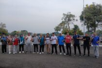 Semangat Jumat Sehat, Pemkot Prabumulih Gelar Senam Bersama ASN