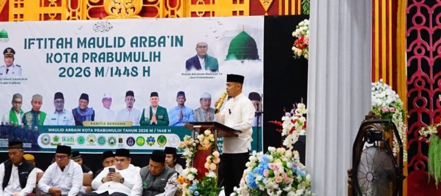 Asisten I Prabumulih Hadiri Pembukaan Iftitah Peringatan Maulid Nabi Arba’in 1448 H