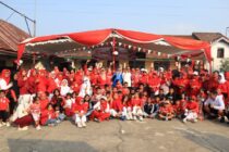 Semarak Jalan Santai HUT Ke-81, Wali Kota Prabumulih Bersama Warga Muntang Tapus