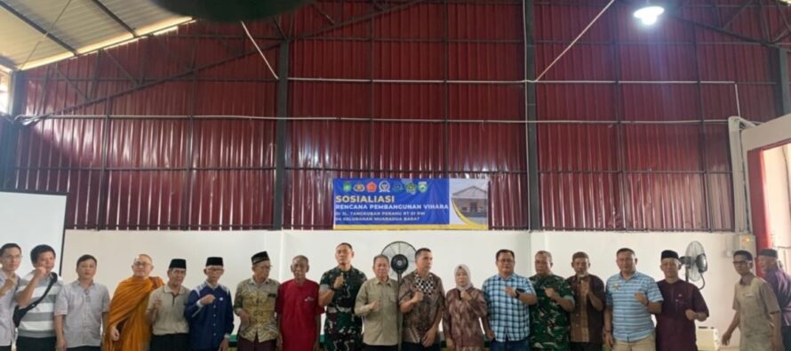 Pemkot Prabumulih Dorong Pembangunan Vihara Berjalan Tertib Dan Jaga Kerukunan