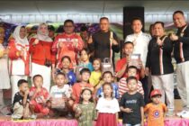 Wali Kota Peabumulih Hadiri Pembagian Hadiah Lomba HUT RI Ke-81 Di Gang Amir
