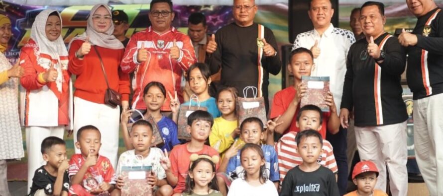 Wali Kota Peabumulih Hadiri Pembagian Hadiah Lomba HUT RI Ke-81 Di Gang Amir