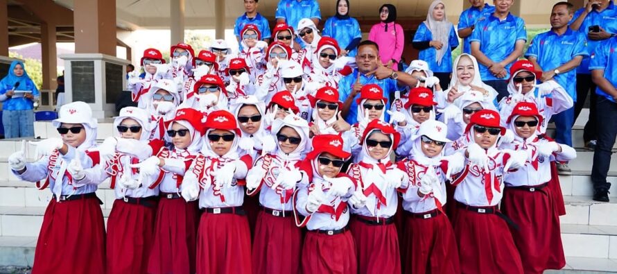 Semangat Kemerdekaan Membara, Gerak Jalan HUT RI Ke-81 Di Prabumulih Meriah