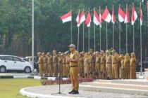 Apel Mingguan, Wakil Wali Kota Prabumulih Ajak Masyarakat Meriahkan HUT Ke-81 Kemerdekaan RI