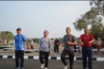 Wujudkan ASN Yang Sehat dan Produktif, Pemkot Prabumulih Gelar Senam Pagi
