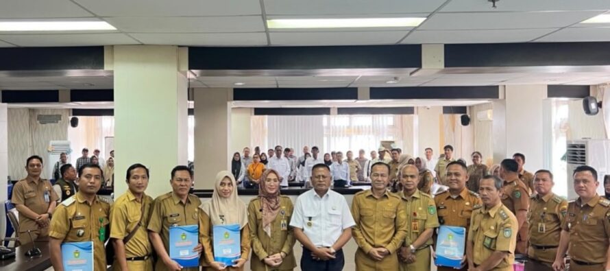 Wali Kota Prabumulih Hadiri Serah Terima Berita Acara dan Peta Batas Antar Kelurahan Tahun 2026