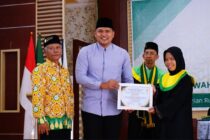 Wakil Wali Kota Prabumulih Hadiri Wisuda Akademi Dakwah Indonesia Maliki Prabumulih Angkatan VII
