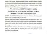 PENGUMUMAN PEMERINTAH KOTA PRABUMULIH
