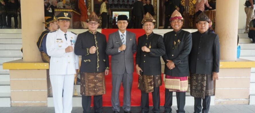 Asisten I Hadiri Sidang Paripurna Hari Jadi Ke-70 Kabupaten Musi Banyuasin