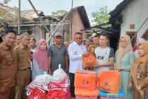 Wali Kota Prabumulih Tinjau Korban Kebakaran Di Talang Sako, Salurkan Bantuan Langsung