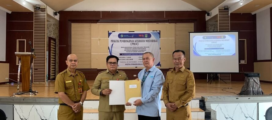 Pemkot Prabumulih Sambut PPKM Mahasiswa Poltekkes Kemenkes Palembang, Perkuat Kerjasama Pengembangan SDM Kesehatan