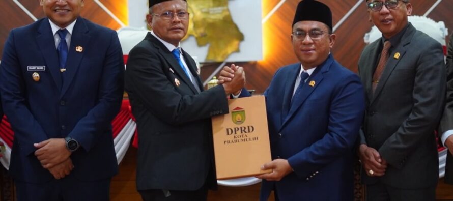 Pemkota Prabumulih Sampaikan Nota Pengantar RAPBD Perubahan 2026 Dalam Rapat Paripurna DPRD