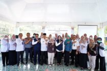 Sosialisasi PT. MBK, Pemeriksaan Kesehatan Gratis dan Pembagian Sembako Di Gelar Di Kecamatan RKT