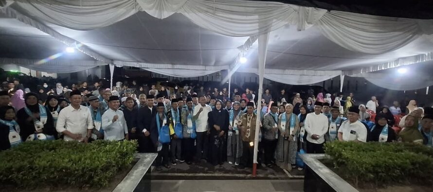 Wali Kota Prabumulih Lepas 48 Jemaah Umroh, Doakan Perjalanan Lancar dan Ibadah Mabrur