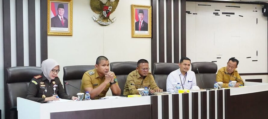 Wali Kota H. Arlan Pimpin Rapat Persiapan HUT Kota Prabumulih Ke-25